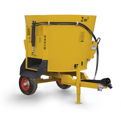 Miscelatore a vite verticale - 2m³ Vertical Mixing Vagon - Celmak Agriculture Machinery - trainato / fisso / portato