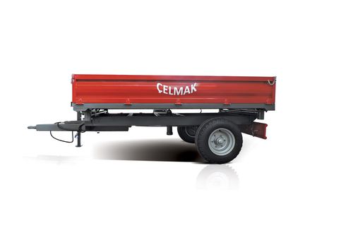 Rimorchio ribaltabile - 4 ton Single Axle, Dumper Trailer - Celmak Agriculture Machinery - basculante / a un asse / agricolo