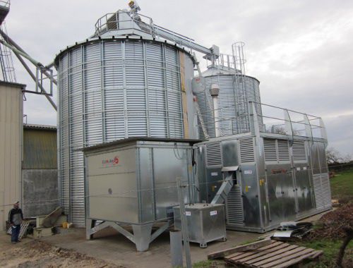 Aerotermo a biomassa - THB-A650 - Clim.Air.50 s.r.l. - a legna / a pellet / per stoccaggio di cereali