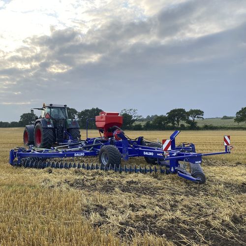 Erpice a disco trainato - POWERCHAIN 800 - DAL-BO A/S - a 2 sezioni / con rullo / pieghevole