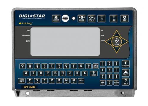 Indicatore di peso di bordo - GT 560 - Digi-Star International - con tastiera / per trattore / con registrazione dei dati