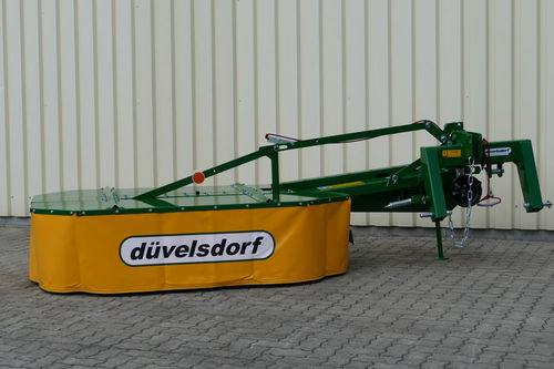 Falciatrice portata - DCUT - Düvelsdorf Handelsgesellschaft mbH - a tamburo / a 4 coltelli / a 6 coltelli