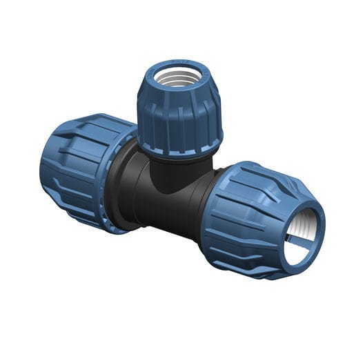 Raccordo per irrigazione a T - 384A PP - Elysee Rohrsysteme GmbH - in plastica