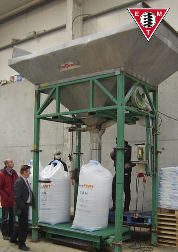 Insaccatrice per concime - FIBC - EMT - per big bag / con trasportatore
