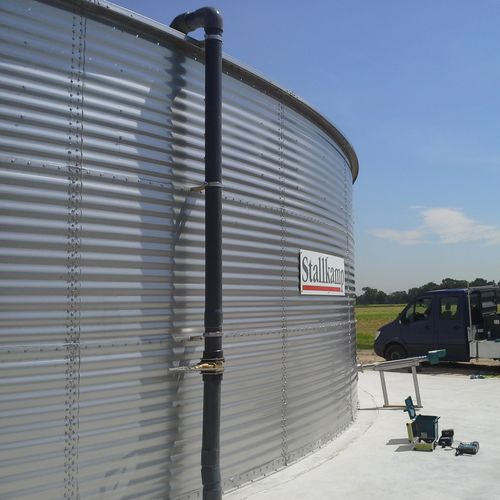 Serbatoio in acciaio inossidabile - Erich Stallkamp ESTA GmbH - per concimi liquidi / di acqua / orizzontale