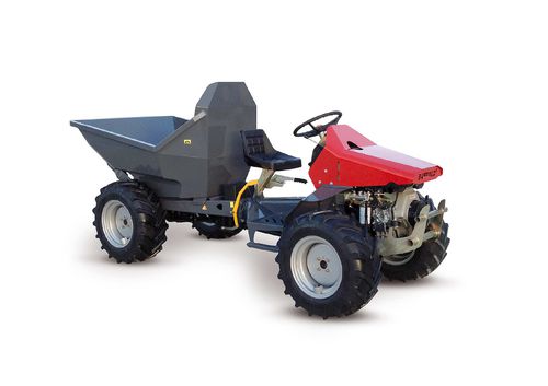 Minidumper su ruote - Buffalo STD - ERREPPI Srl - diesel / per viticoltura / con sedile