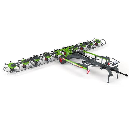 Spandifieno portato - Lotus series - AGCO GmbH - pieghevole / con ruota di profondità