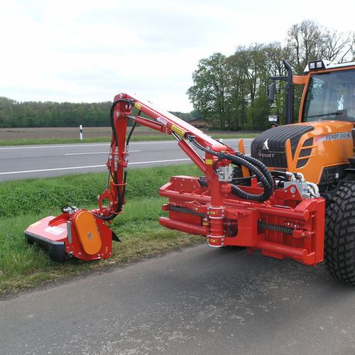 Decespugliatore idraulico portato - MBM 400 - Gerhard DÜCKER GmbH & Co. KG - a martelli / pieghevole / su presa di forza