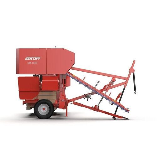 Raccoglitrice per carote - CM-100C - Grimme Landmaschinenfabrik GmbH & Co. KG - per pastinaca / montata su trattore / 1 filare