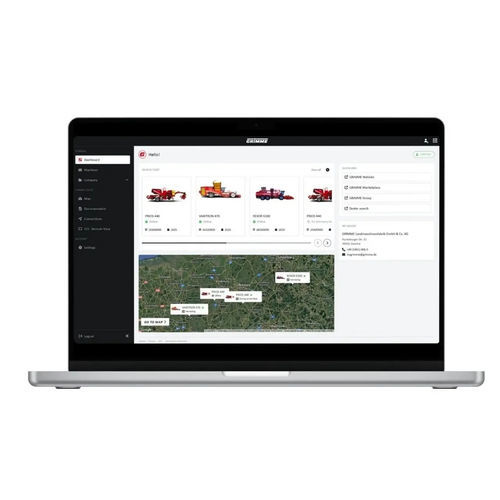 Software di gestione - myGRIMME - Grimme Landmaschinenfabrik GmbH & Co. KG - di supervisione / di contabilità / per manutenzione