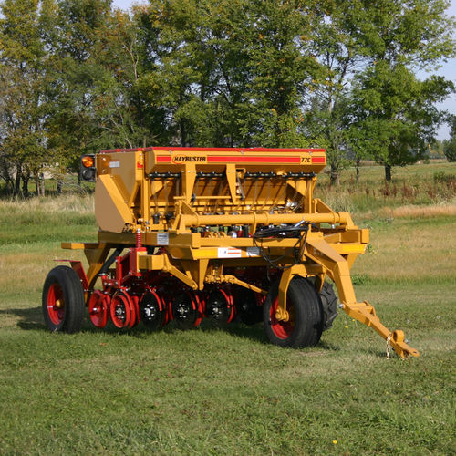 Seminatrice in linea a tramoggia - 77C - Haybuster Agricultural Products - a disco / a vomere / 12 filari
