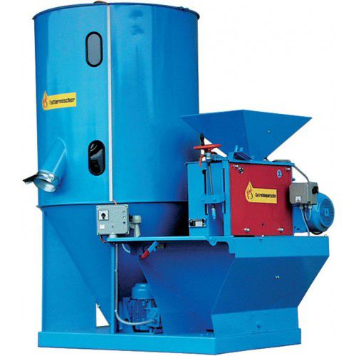 Miscelatore a vite verticale - HIMEL Maschinen GmbH & Co. KG - fisso / con pesatura / con scarico automatico