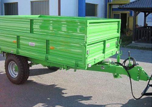 Rimorchio basculante - PH 4,5 - HITTNER d.o.o. - a un asse / agricolo / 0 t...10 t