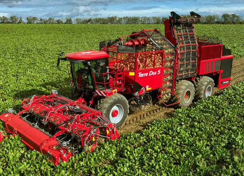 Raccoglitrice per barbabietole - TERRA DOS 5 series - HOLMER Maschinenbau GmbH - semovente