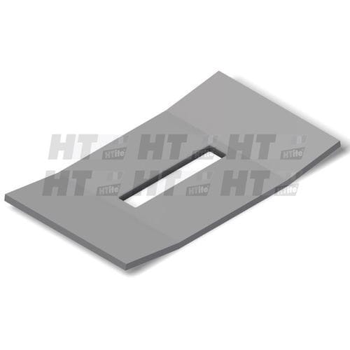 Raschietto in acciaio - 11033Z - HT Srl - rettangolare / per rullo packer / per Kverneland