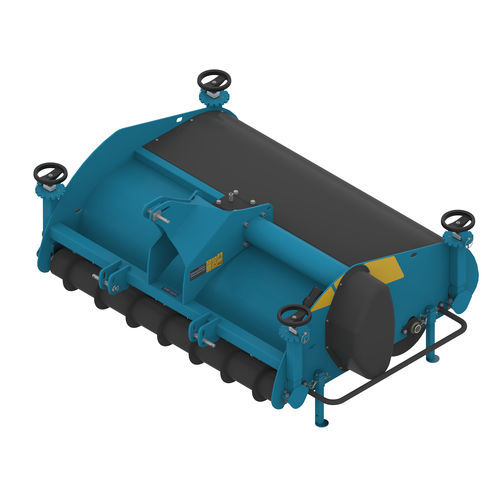 Spazzatrice trainata - RECYCLINGDRESSER - IMANTS B.V. - per spazi verdi / con aggancio posteriore