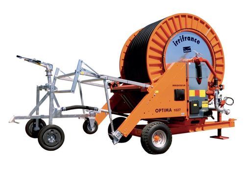 Avvolgitore di irrigazione montata su trattore - OPTIMA 1027 - IRRIFRANCE - con trasmissione a turbina