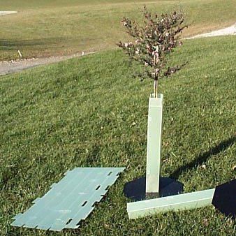 Tubo di protezione per piante per arboricoltura - JUTA a.s. - in rete