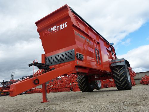 Spandiletame trainato - MKL series - Laumetris Ltd. - a rulli orizzontali / a un asse