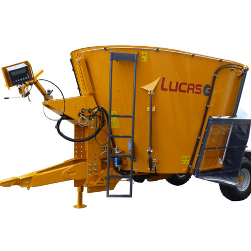 Miscelatore a vite verticale - Spirmix L 8-10 - LUCAS.G - trainato / monococlea / su presa di forza
