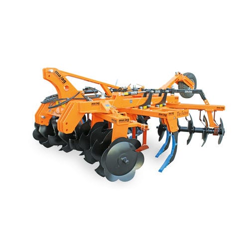 Dissodatore con regolazione idraulica - TFT series - MA / AG Srl - con ruota di profondità / con attacco a tre punti / per pieno campo