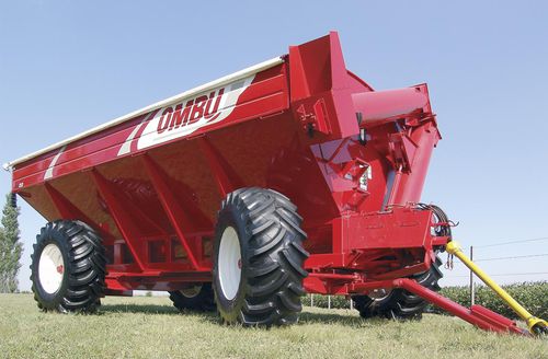 Rimorchio per granaglie - ATA 22 – ATA 16.5 - Maquinas Agricolas Ombu SA - a 2 assi / agricolo / per cereali