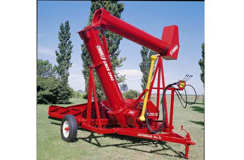 Estrattore per silo - EMCO 2002 - Maquinas Agricolas Ombu SA - per big bag / per cereali / con ruote