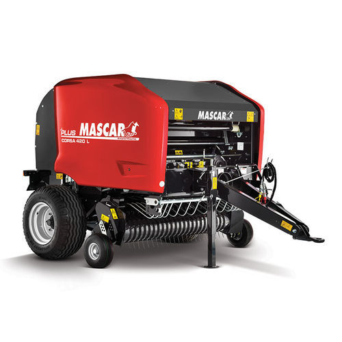 Pressa per balle rotonde - Corsa series - MASCAR Spa - a camera fissa