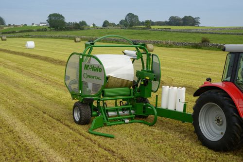 Nastratrice individuale - McHale Engineering Ltd. - per balle rotonde / automatica