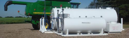 Serbatoio per carburante - Meridian Mfg. - orizzontale / in metallo