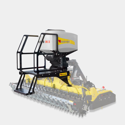 Seminatrice in linea a tramoggia - SHARP 200, 300, 500, 800 - Moreni Srl - 8 filari / con attacco a tre punti