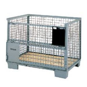 Cassa-pallet in legno - Eurobox - Naus Kisten en Pallets B.V. POOLING PARTNERS - in metallo
