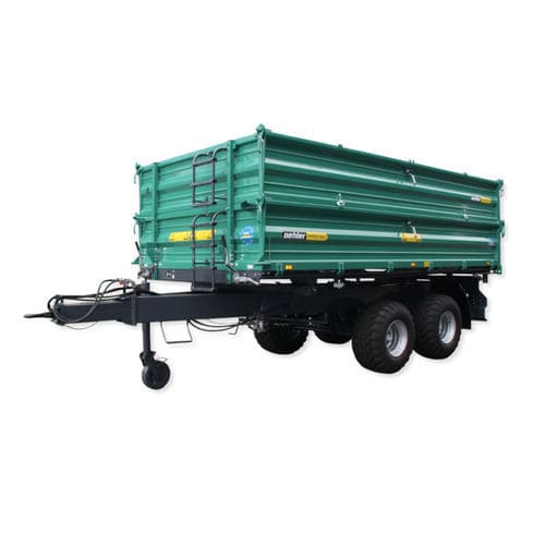 Rimorchio basculante - OL TDK 120 - Oehler Maschinen Fahrzeugbau GmbH - tandem / agricolo / 12 tonnellate