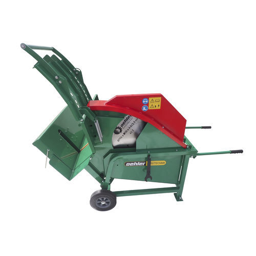 Segheria circolare - OL WS 700 DN - Oehler Maschinen Fahrzeugbau GmbH - verticale / con rotelle