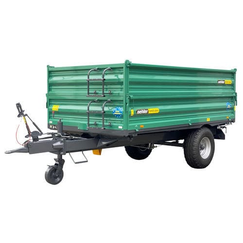 Rimorchio basculante - OL EDK 60 S - Oehler Maschinen Fahrzeugbau GmbH - a un asse / agricolo / 6 tonnelate