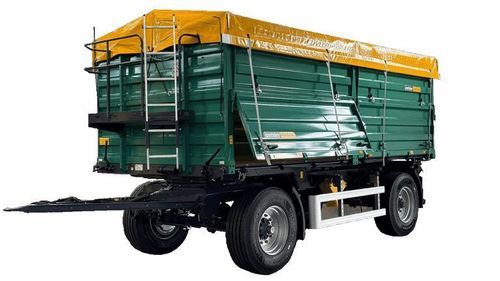 Rimorchio ribaltabile - OL ZDK 180 PROFI - Oehler Maschinen Fahrzeugbau GmbH - a 2 assi / agricolo / ribaltabile su tre lati