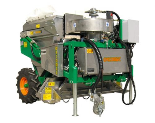 Raccoglitrice per alghe - CLEANER - ORTOMEC - per spinaci / per valerianella / per insalata