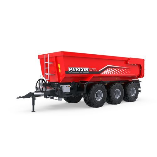 Rimorchio ribaltabile - Cargo 27000 XL - Peeters Group - basculante / a 3 assi / agricolo