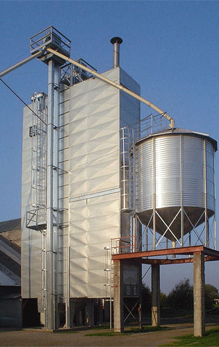 Essiccatoio per cereali - DW series - PETKUS Technologie GmbH - fisso