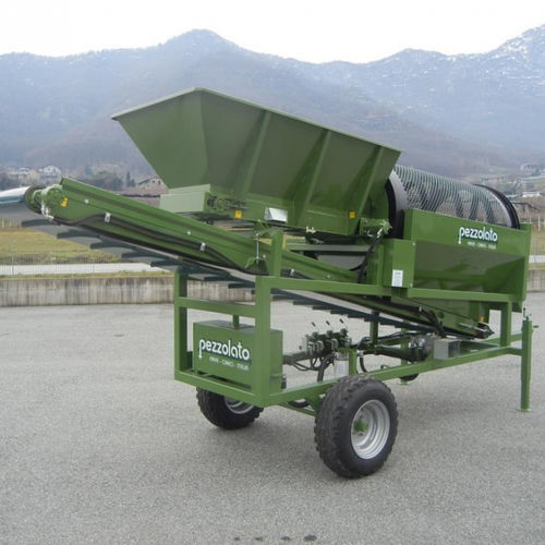 Sgrigliatore a tamburo - L 2000 - PEZZOLATO Officine Costruzioni Meccaniche S.p.A. - a vite / a nastro / rotativo