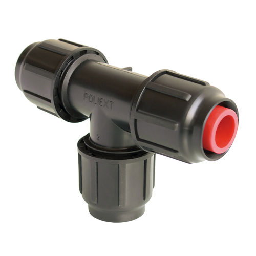 Raccordo per microirrigazione a T - 040900 series - Poliext CSÖVEK Kft. - in polipropilene