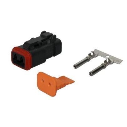 Connettore presa - 50003200 - PROPLAST Fahrzeugbeleuchtung GmbH - DEUTSCH DT / 2 poli / in plastica