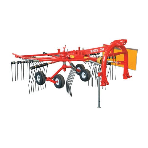 Ranghinatore rotativo - 350/9T - Repossi macchine agricole s.r.l. - a scarico laterale / monorotore