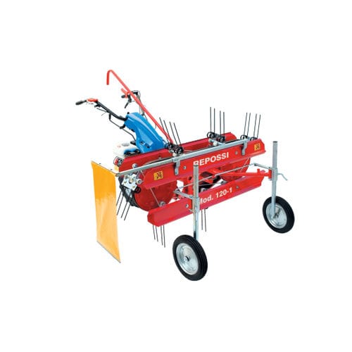 Ranghinatore a nastro - 120/1 - Repossi macchine agricole s.r.l. - a scarico laterale / semovente