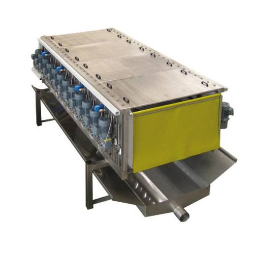Pulitore per raccolti per patate - Schneider Fördertechnik GmbH - con levigatrice