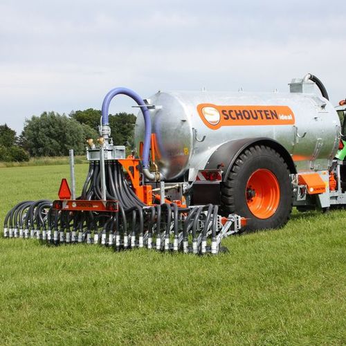 Spandiletame a un asse - IDEAL FARM/PROFI-LINE WK - Schouten Machines B.V. - con interratore