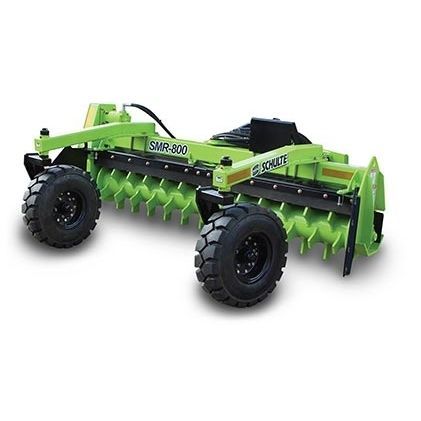 Spietratrice - SMR-800 - Schulte Industries - rotativo / a scarico laterale / monorotore