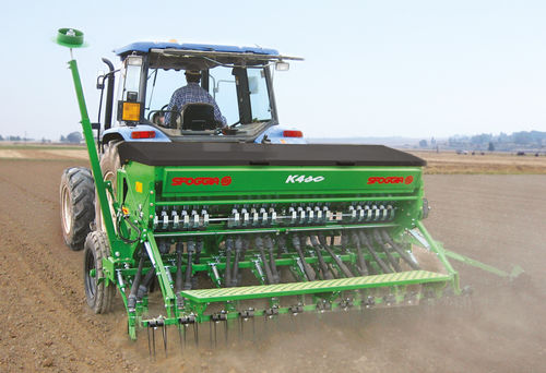 Seminatrice in linea meccanica - Kappa series - SFOGGIA Agriculture Division S.r.l. - a disco / montata su trattore / con spandiconcime