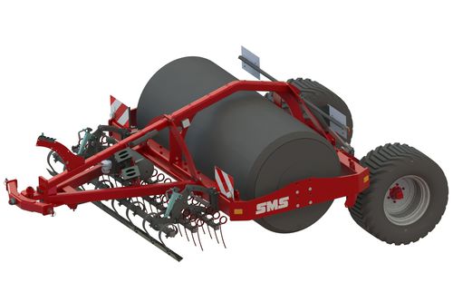 Rullo compattatore - GOLEM 300 / 540 - SMS CZ s.r.o. - liscio / a coltelli / trainato