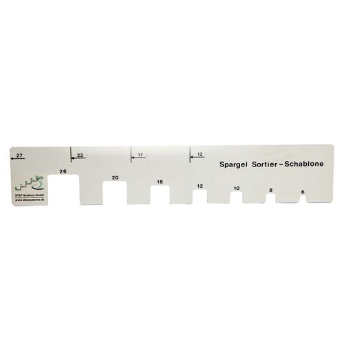 Calibro per selezione per asparagi - 45019 - STEP Systems GmbH